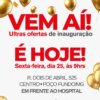 DROGARIA ULTRA POPULAR INAUGURA NOVA UNIDADE NAS PROXIMIDADES DO HOSPITAL DE GIMIRIM NESTA SEXTA-FEIRA